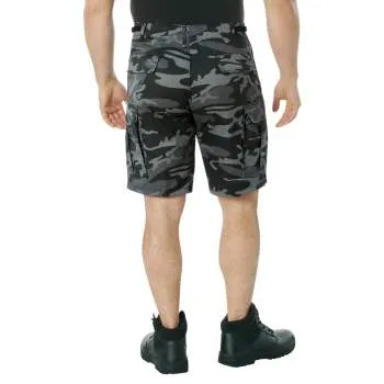 Rothco Colored Camo BDU Shorts / Black Camo