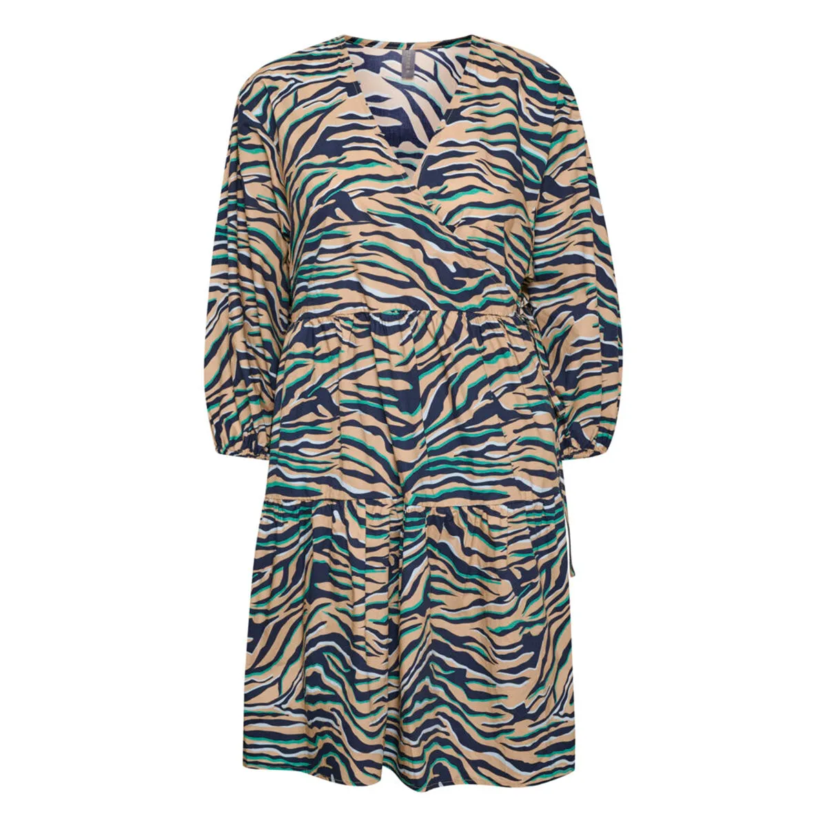 Rusha wrap dress sesame