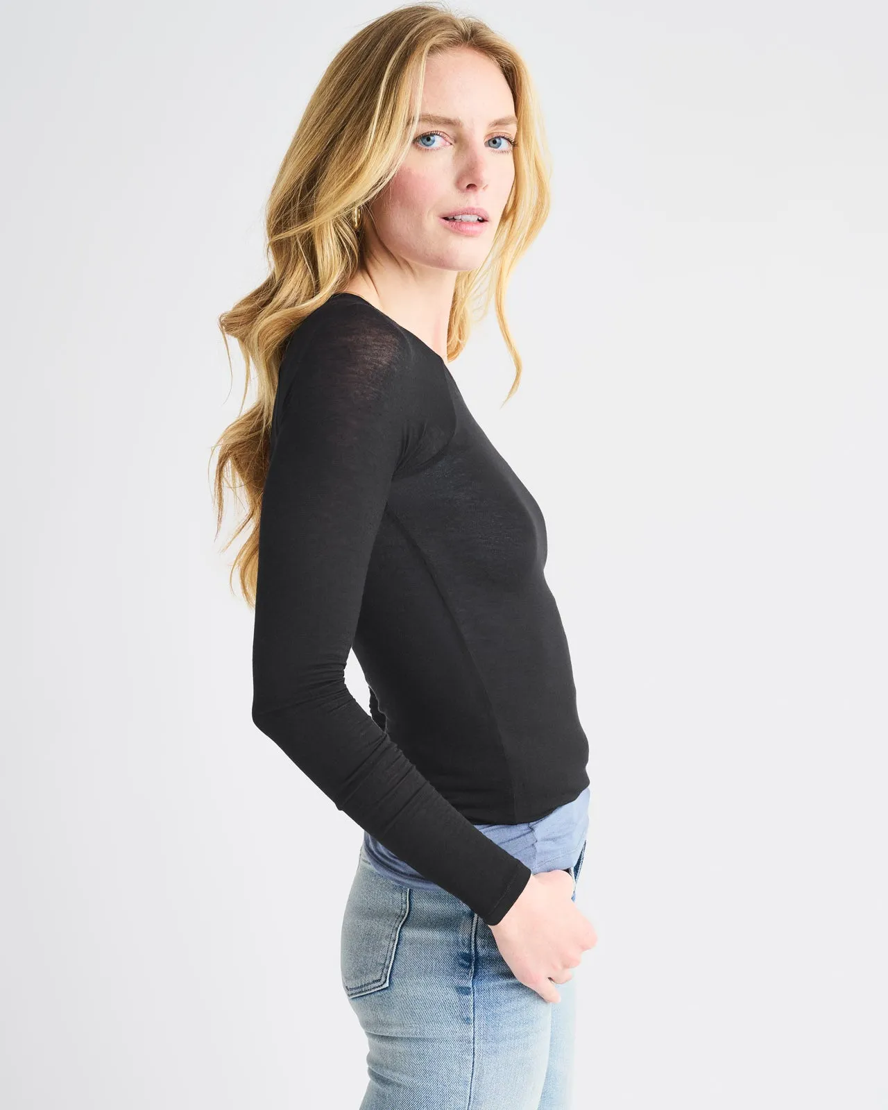 Sheer Everywhere LYR Long Sleeve Tee