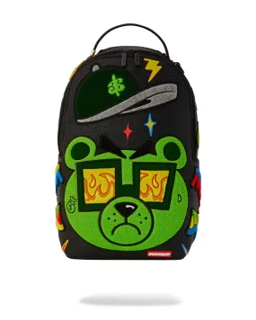 Sprayground Colorful Money Bear Cheneille DLXSV Backpack B5705