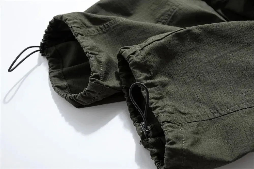 Stacked Ripstop Parachute Pants