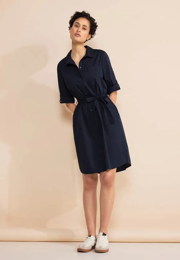 Street One Short Navy Shirt Dress 143908