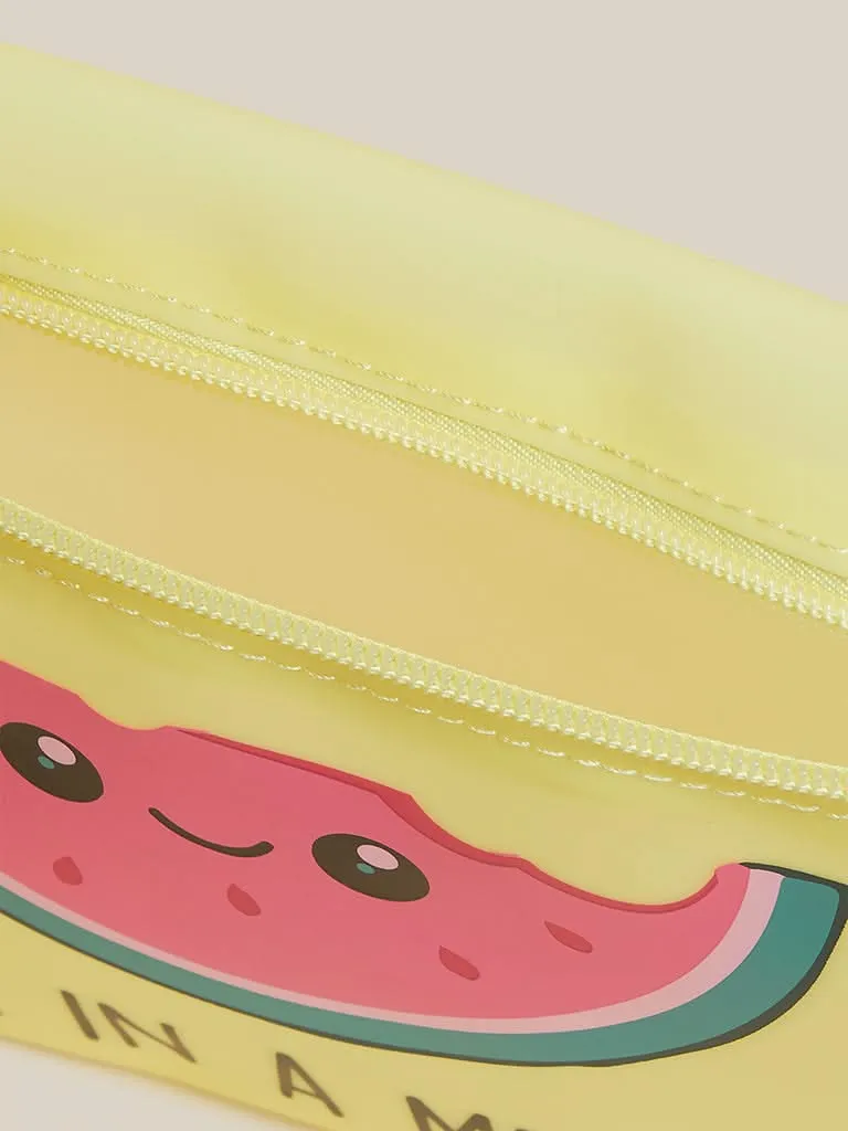 Studiowest Yellow Watermelon Design Pouch