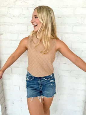 Sugar Crush Top Taupe