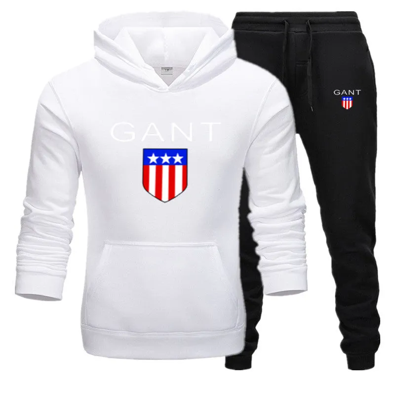 Suit Sweater European And American Fashion Casual Hooded Pullover Shirt