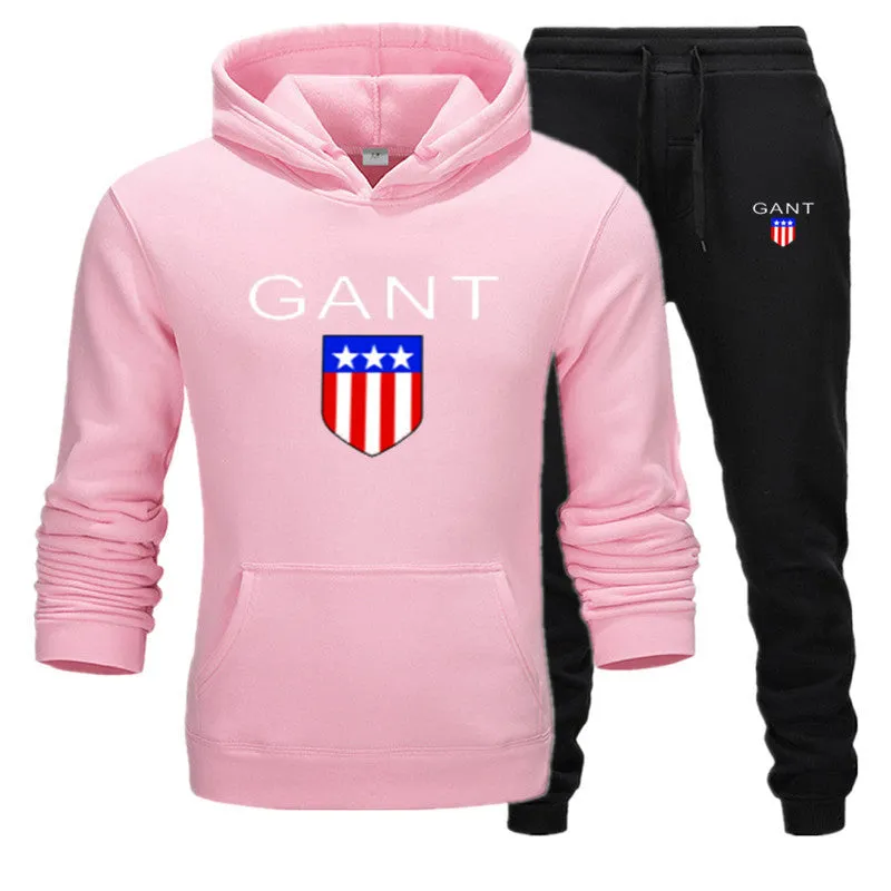 Suit Sweater European And American Fashion Casual Hooded Pullover Shirt