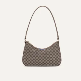 The Mini Shoulder Bag - Light Pewter