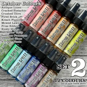 Tim Holtz Distress Ink Spritz Bundle Set 2