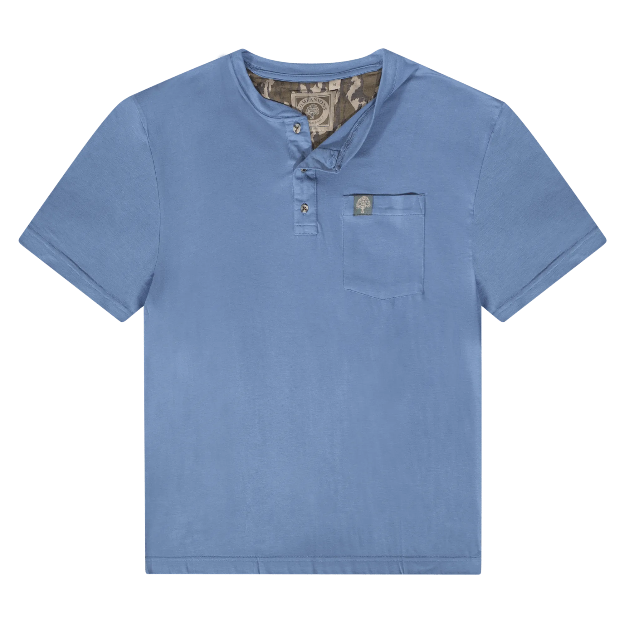 Tombigbee Light Short Sleeve Henley