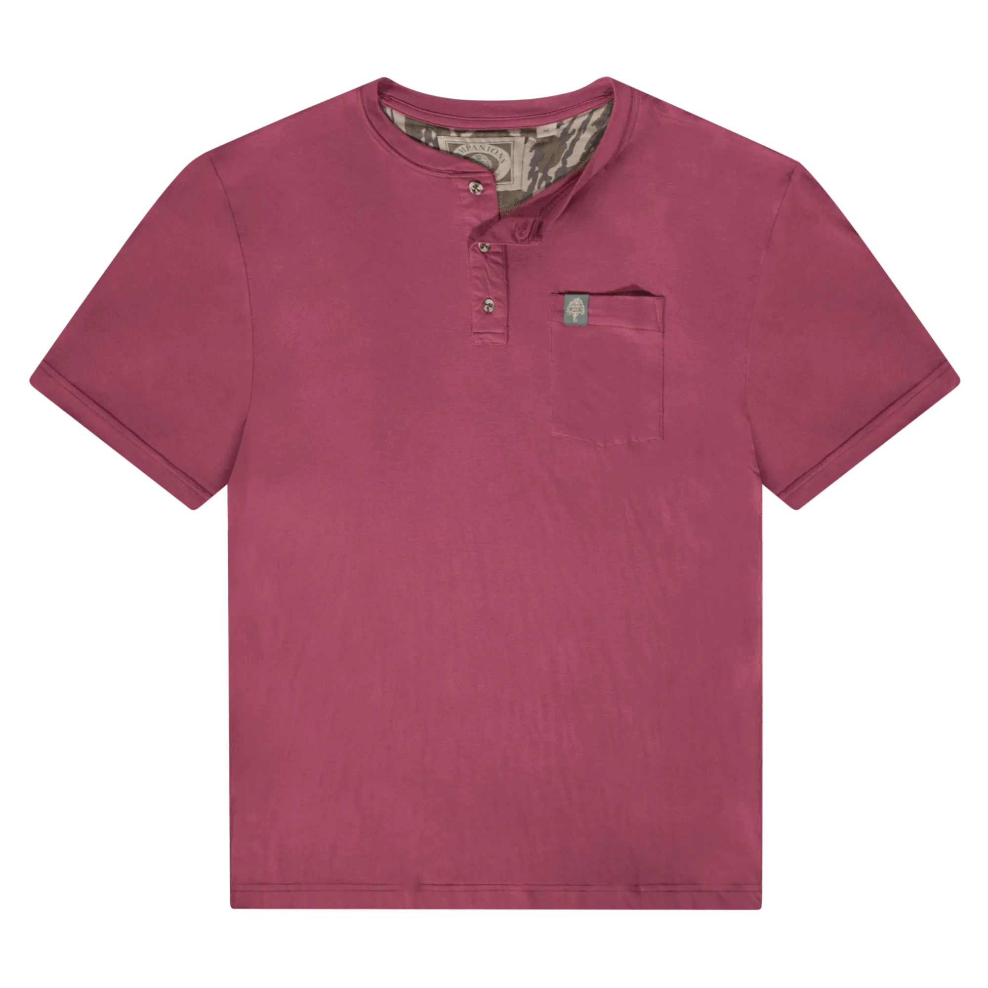 Tombigbee Light Short Sleeve Henley