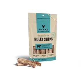 Vital Essentials Freeze Dried Raw Bully Sticks Dog Treats