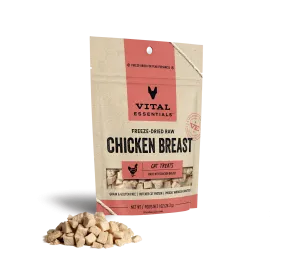 Vital Essentials Freeze-Dried Raw Chicken Breast Cat Treats