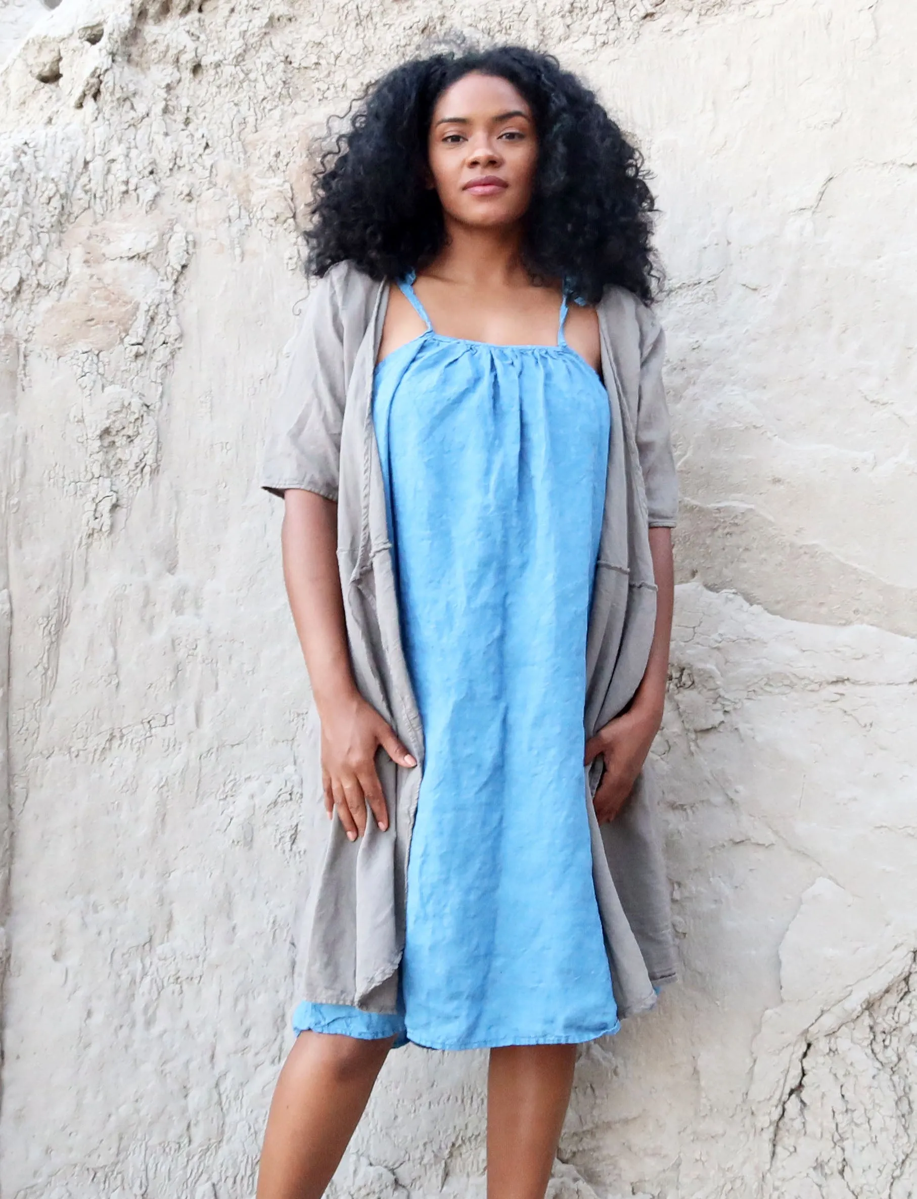 Wrap Origami Tunic Dress