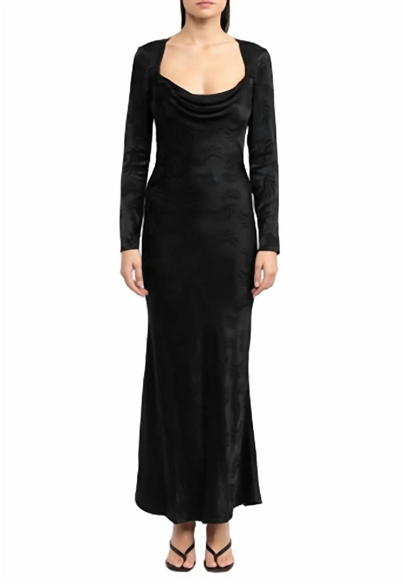 Yves Maxi Dress in Black